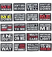 U-Sky Sew or Iron on Patches, Pack 20 pcs Tactical Morale Letters Patches for Backpacks, Embroide...