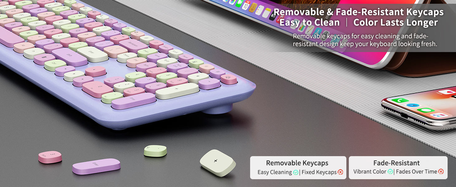 quiet keyboard and mouse combo