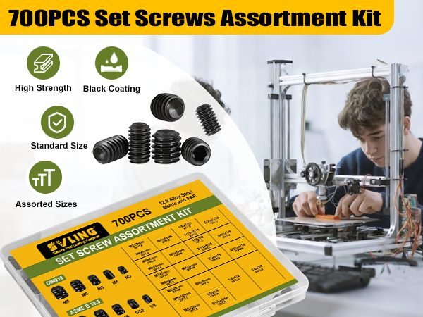set screw assortment kit