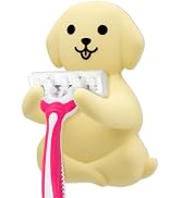 THEBESTU Labrador Adhesive Silicone Razor Holder, Funny Dog Razor Hooks Gifts for Women Men Mom D...