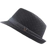 The Hat Depot Light Weight Classic Soft Cool Mesh Crushable Fedora hat