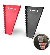 C&T 2 Pack Magnetic Wrench Organizer,Magnetic Wrench Holder, SAE and Metric,Premium Quality Wrenc...