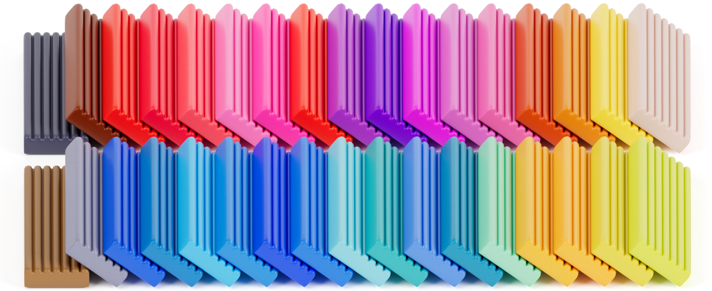 polymer clay 51 colors