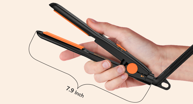 travel size flat iron for hair