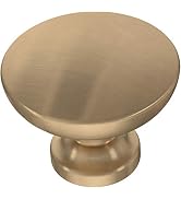 Franklin Brass Fulton Cabinet Knob, Champagne Bronze, 1-3/16 in (30mm) Drawer Knob, 10 Pack, P295...