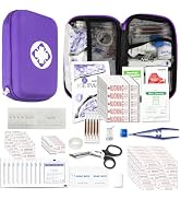 Car-Home Survival First-Aid Kit Emergency-Kit - Purple 273Piece Equipment Travel Supplies First A...