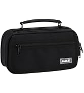 VASCHY Pencil Case, Large Pencil Pen Pouch Organizer Holder w Portable Handle School Supplies for...