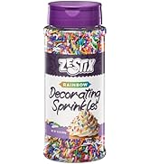 Rainbow Sprinkles 10 oz – Colorful Cake Decorating Sprinkles for Cupcakes, Cookies, Donuts, Ice C...