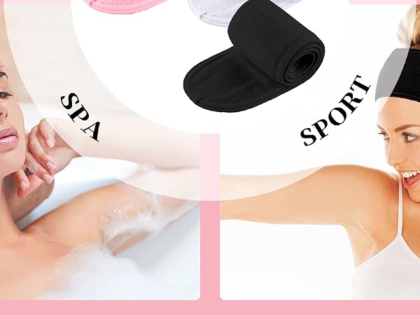 Spa Facial Headband