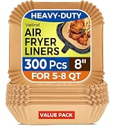 300 Pcs Air Fryer Paper Liners, 8
