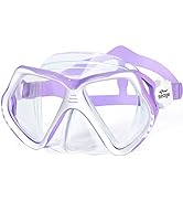 Seago Kids Swim Goggles with Nose Cover Snorkel Mask Scuba Diving Swim Mask Anti-fog Tempered Gla...