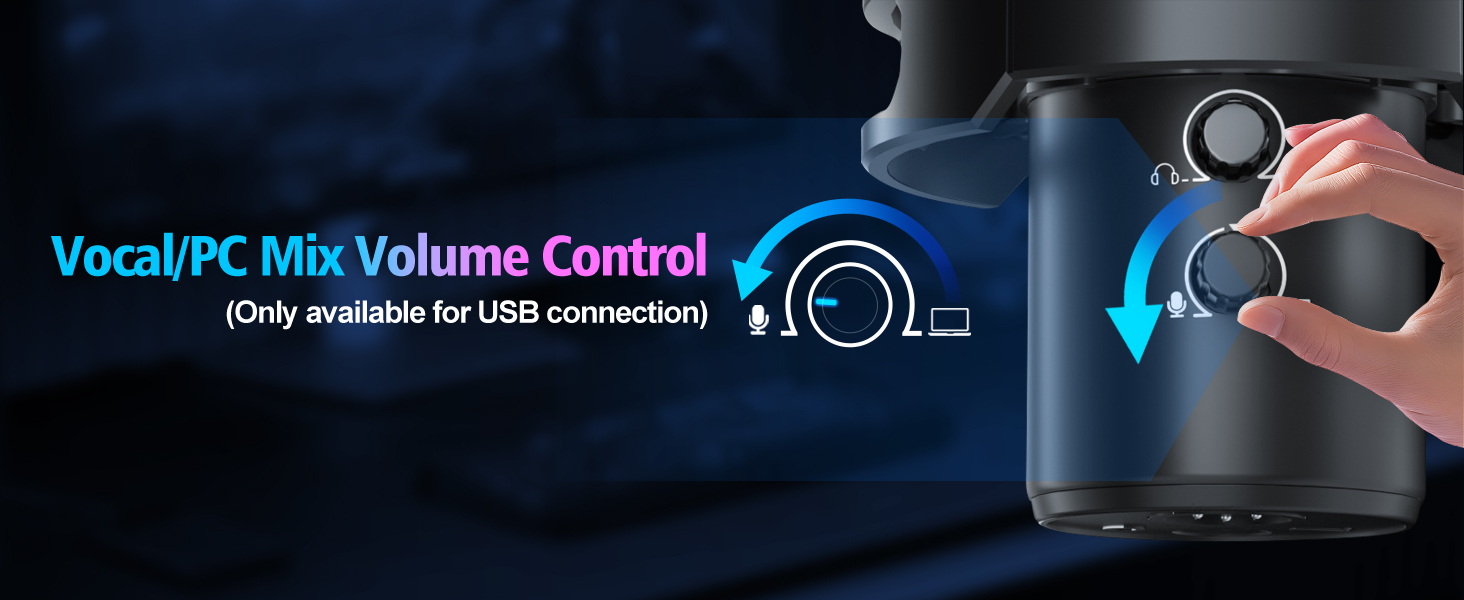 Gaming Microphone with Boom Arm