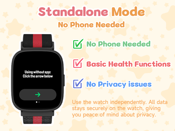 Smart Watch for kids Standalone Mode