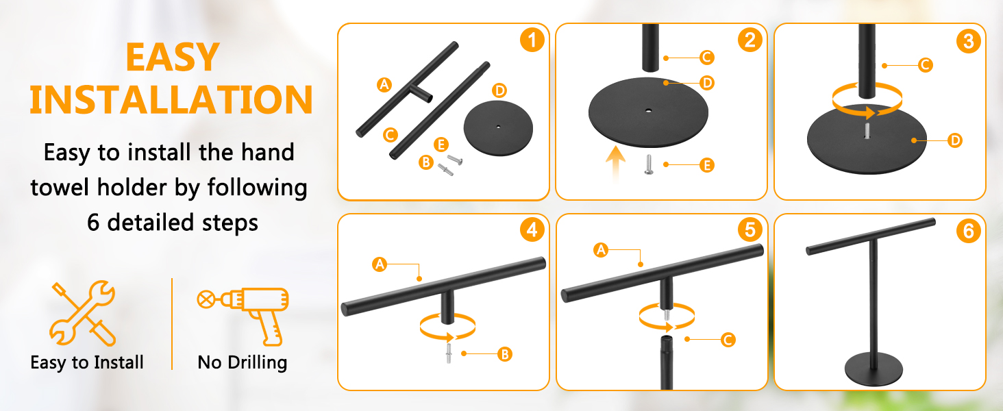 bathroom towel rack