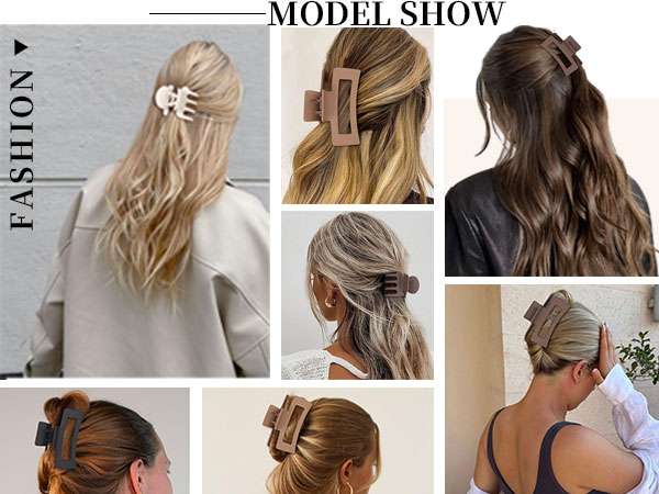 hair claw clips for women