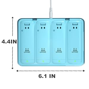 rechargeable wii batteries