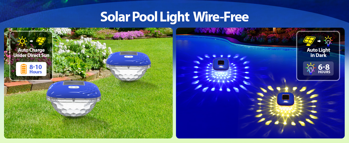 floating pool lights