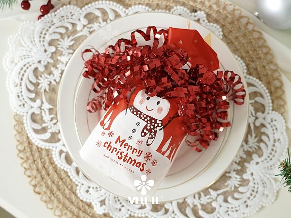 christmas bow red