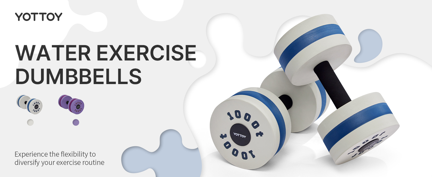 water exercise dumbbells