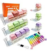 6 Pcs Keyboard Fidget Toy in Gift Box—Clicky, Creamy & Silent Stress Relief Clicker Keychain, 75 ...