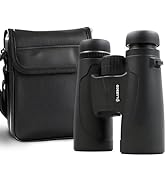 Luzsco 10x42 HD Binoculars for Adults High-Powered – Waterproof Binoculars with Clear Wide View, ...