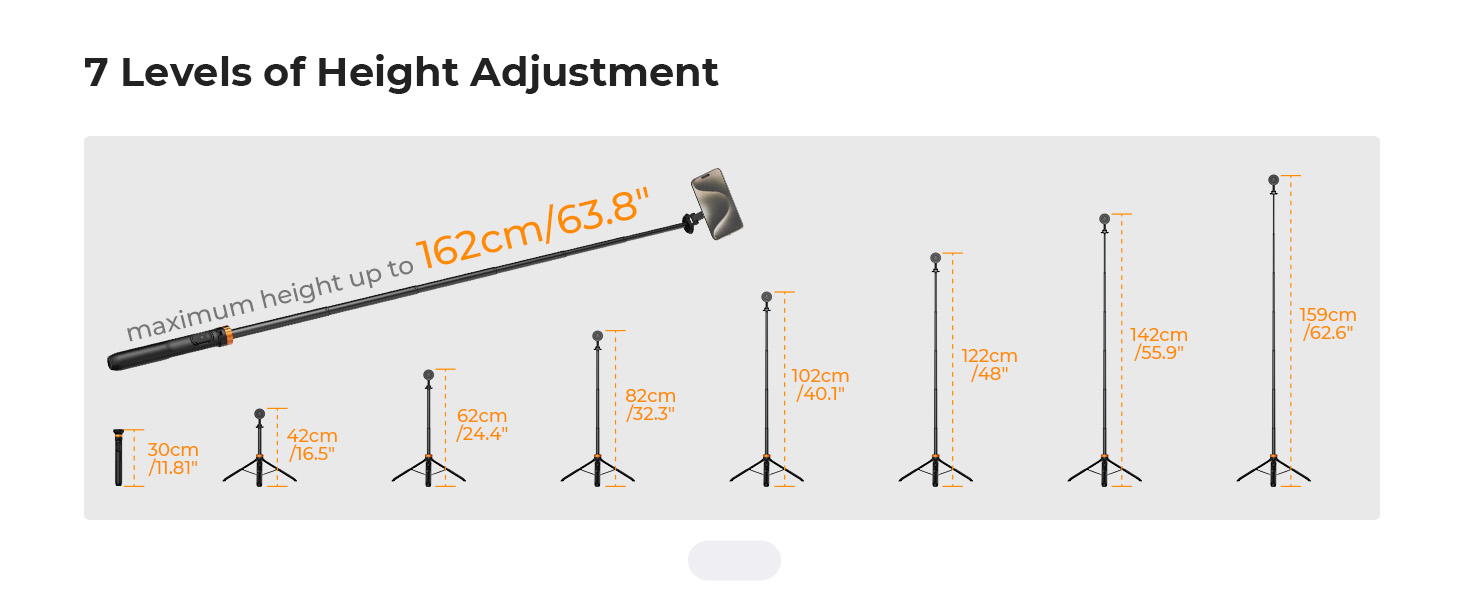 iphone magsafe selfie stick TRIPOD