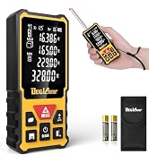 Laser Measurement Tool,DEGLASERS 328 Feet Laser Measure with Dual Angle Display,M/in/Ft/ft+in Uni...