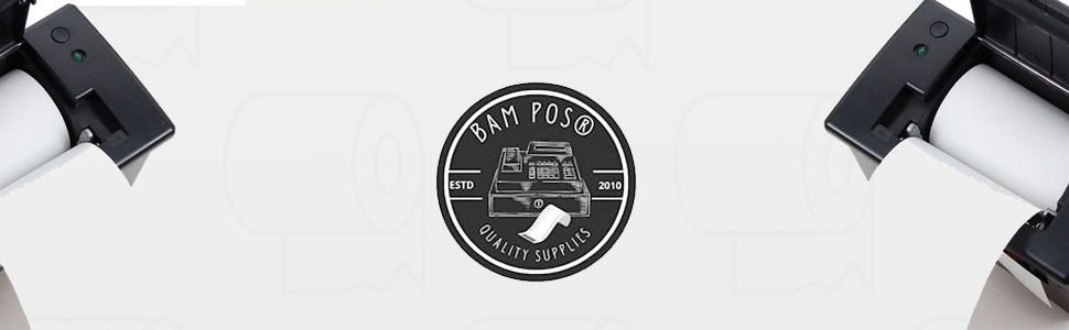 BAM POS Thermal Paper rolls