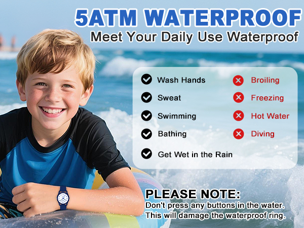 kids analog watch