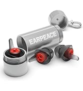 EARPEACE Moto PRO - Motorcycle Ear Plugs Wind Noise Protection - Reusable Motorcycle Earplugs - C...