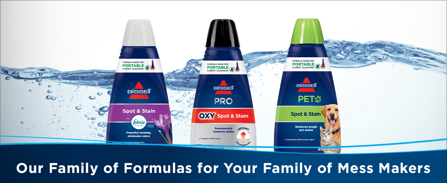 spot and stain formula, carpet shampoo, carpet cleaner, carpet cleaner formula, stain remover