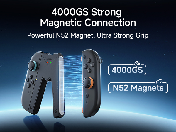 JEMDO Magnetic JoyCon Charger Grip