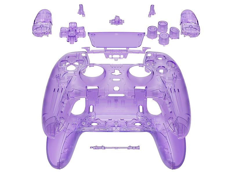eXtremeRate Full Set Shell Buttons Touchpad Cover for PS5 Edge Controller Replacement Shell Plates
