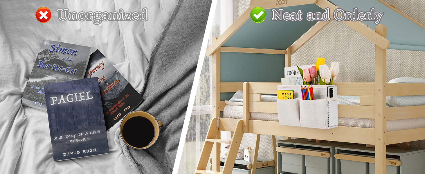 bedside storage basket