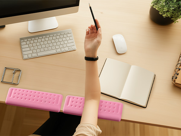 L-Shaped Elbow Rest For Desk