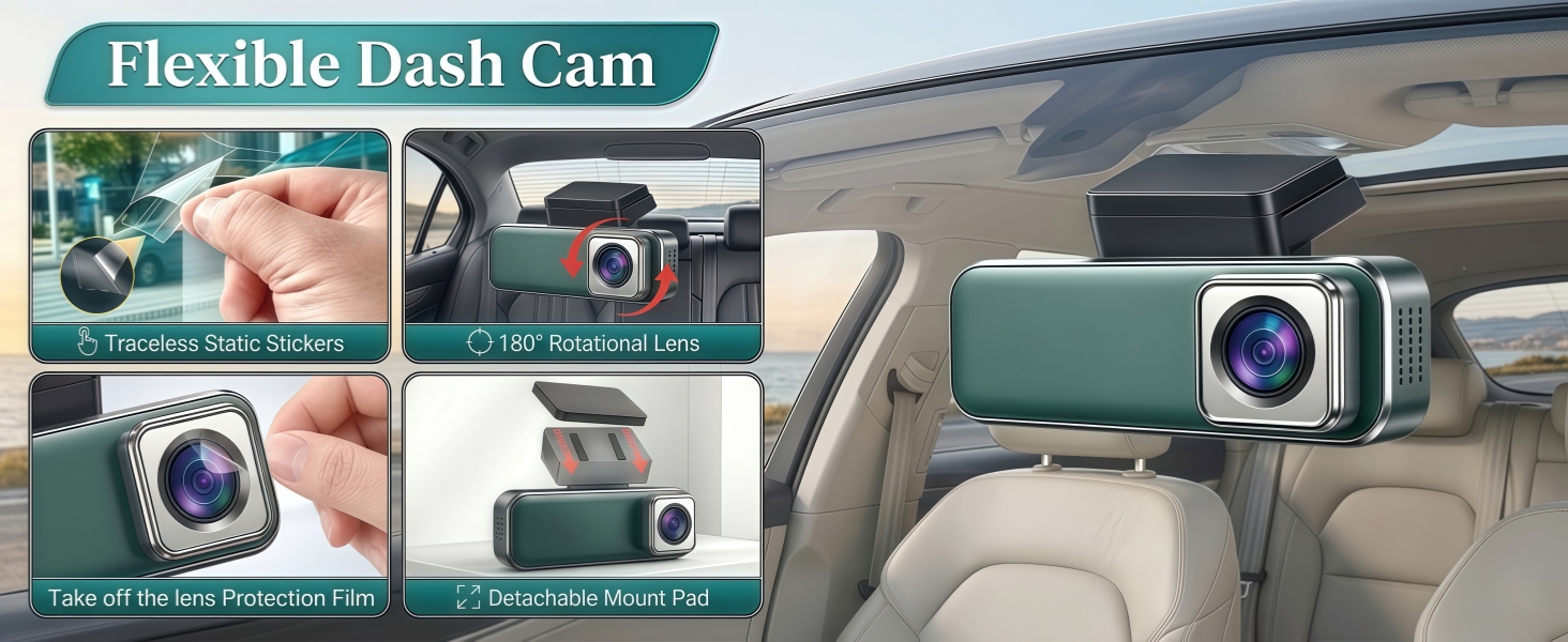 Flexible Dash Cam