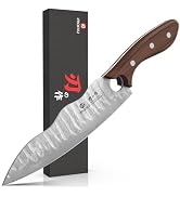 imarku Damascus Chef Knife 8.34 Inch, 67-Layer Japanese Kitchen Knife | Professional Kitchen Kniv...