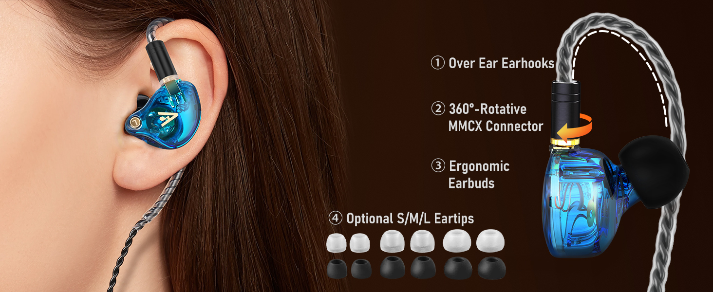Audiovance Vibes 202_HiFi Wired Earbuds