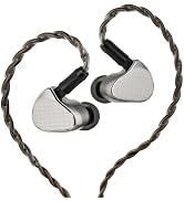 Kiwi Ears Halcyon IEM, MEMS+1DD+3BA Drivers Wired Earbud with USB C Cable | with Aerospace Alumin...