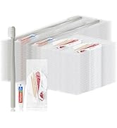 LLHQAMT Disposable Toothbrushes, Toothbrush and Toothpaste, Toothbrush and Toothpaste Travel, Com...