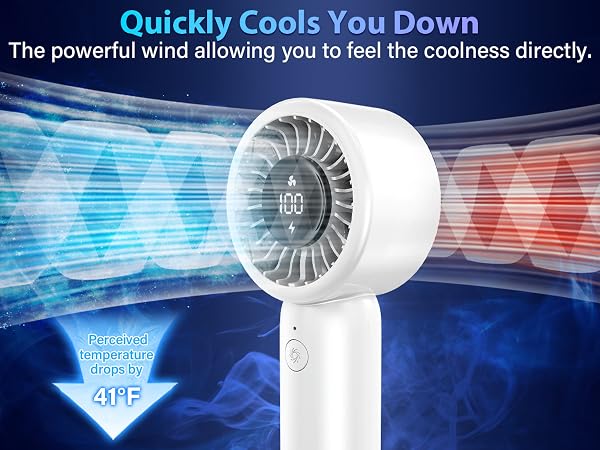 LED Handheld Fan