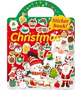 Benresive Reusable Sticker Book for Toddlers 2-4 Years, Fun Travel Stickers for Kids, Waterproof ...