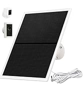 Solar Panel Charger for Ring Camera,10W Solar Charger Compatible with Ring Stick Up Cam Battery a...