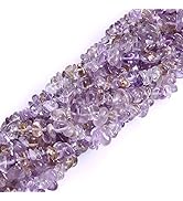 HAAMIIQII Natural Ametrine Chips Irregular Stones Energy Healing Loose Gemstone Beads for Jewelry...