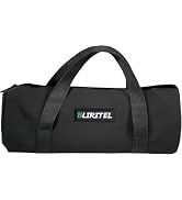 BLIRITEL 14 Inch Small Tool Bag for Men, Large Capacity Wide Mouth Tool Bag, Canvas Tool Storage ...