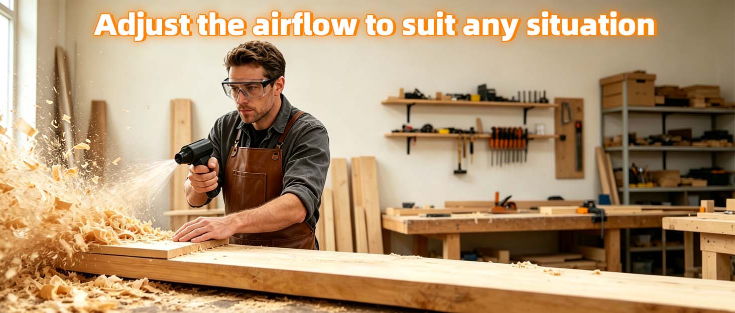 Adjust the airflow to suit any situation