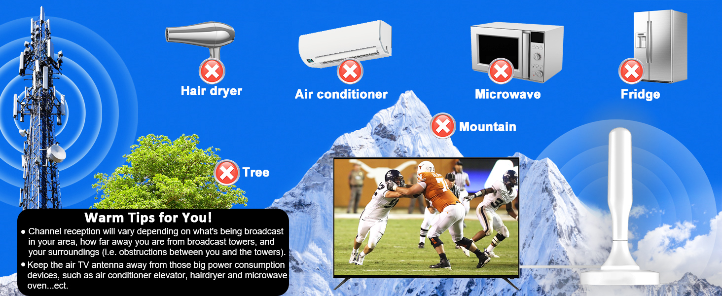 tv antenna for smart tv indoor