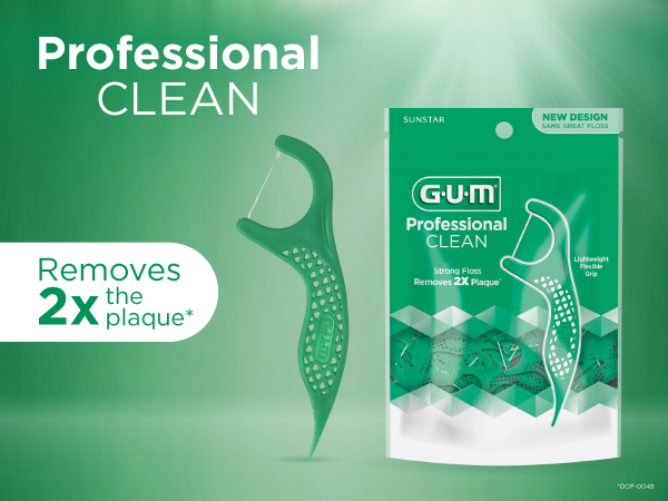 Professional Clean Floss Picks - Mobile