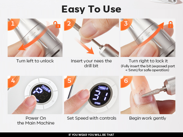 Nail Drill Electric Drill