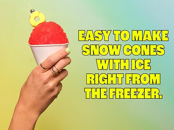 Crunchy Ice for Delicious Carnival Style Treats